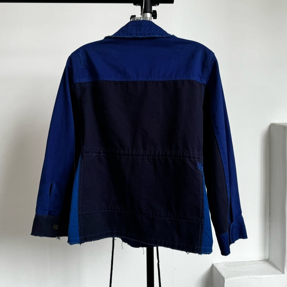 Zadig & Voltaire blue patchwork jacket OR set w/ skirt (size FR 36) - Picture 4 of 6